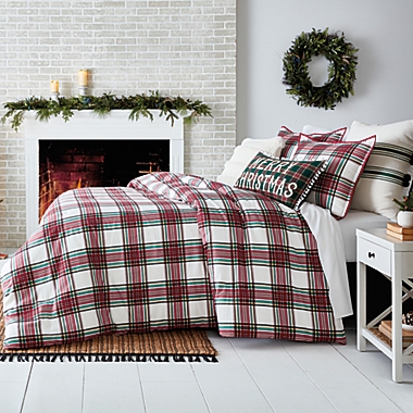 Bee &amp; Willow&trade; Holiday Plaid 3-Piece Comforter Set. View a larger version of this product image.