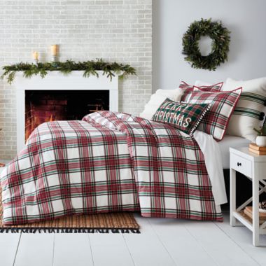 Terminal zoogdier Nationaal Bee & Willow™ Holiday Plaid Bedding Collection | Bed Bath & Beyond