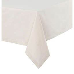 Bee & Willow™ Solid Hemstitch 60-Inch x 144-Inch Rectangular Tablecloth in White
