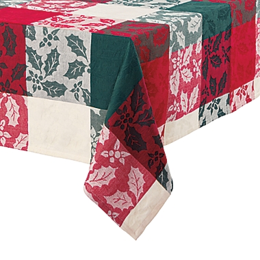 Bee &amp; Willow&trade; Holly Cotton Jacquard 60-Inch x 144-Inch Oblong Tablecloth. View a larger version of this product image.