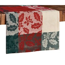 Bee & Willow™ Holly Cotton Jacquard Table Runner