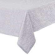 Bee &amp; Willow&trade; Jacquard Snow 60-Inch x 84-Inch Rectangular Tablecloth in White