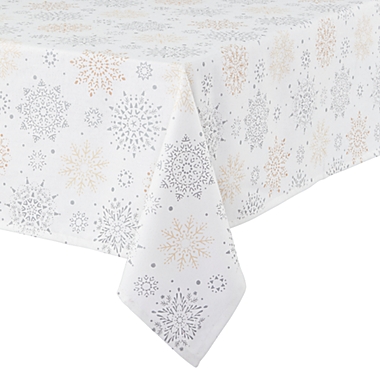 Bee &amp; Willow&trade; Snowfall Christmas Table Linen Collection. View a larger version of this product image.