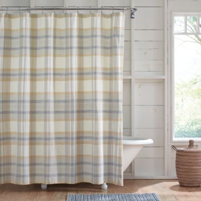 Bee &amp; Willow&trade; Plaid Shower Curtain