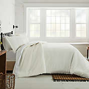Bee &amp; Willow&trade; Waffle Check 3-Piece King Comforter Set in White