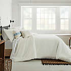 Alternate image 2 for Bee &amp; Willow&trade; Waffle Check 3-Piece Full/Queen Comforter Set in White