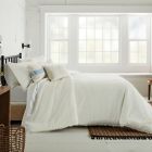 Alternate image 2 for Bee &amp; Willow&trade; Waffle Check 3-Piece Full/Queen Comforter Set in White