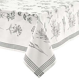Bee & Willow™ Sketched Florals Tablecloth in Black/White