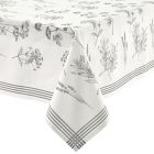 Alternate image 0 for Bee &amp; Willow&trade; Sketched Florals 60-Inch x 84-Inch Tablecloth in Black/White
