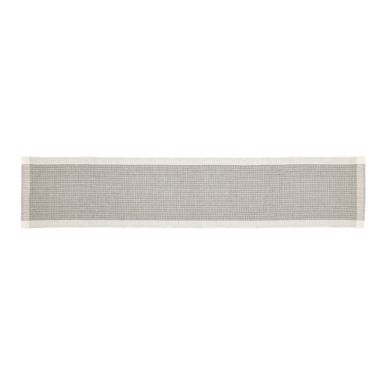Bee &amp; Willow&trade; Bordered 72-Inch Table Runner in Granite Grey. View a larger version of this product image.