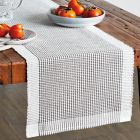 Alternate image 1 for Bee &amp; Willow&trade; Bordered 72-Inch Table Runner in Granite Grey