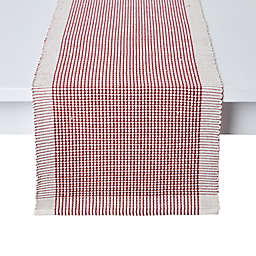 Bee & Willow™ Bordered 90-Inch Table Runner in Red