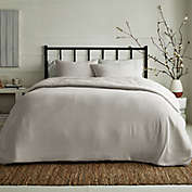 Bee &amp; Willow&trade; Reverse Stripe 3-Piece Full/Queen Duvet Cover Set in Pure Cashmere