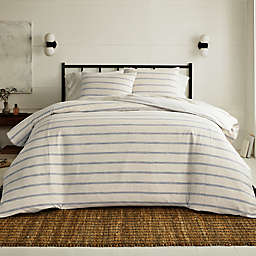 Bee & Willow™ Railroad Stripe 3-Piece Full/Queen Comforter Set in Blue