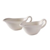 Bee &amp; Willow&trade; Asheville Gravy Boats in Cream (Set of 2)