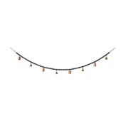 Bee &amp; Willow&trade; Beaded Tassel Banner in Black