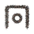 Alternate image 0 for Bee &amp; Willow&trade; Classic Premium 6-Foot LED Garland in Green (Set of 2)