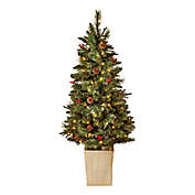 Bee &amp; Willow&trade; 5-Foot Classic Pre-Lit Porch Christmas Tree in Green
