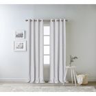 Alternate image 3 for Bee & Willow&trade; Oakdale 84-Inch Grommet 100% Blackout Curtain Panel in Navy (Single)
