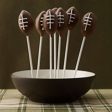 perfect game day dessert: super football cake pops