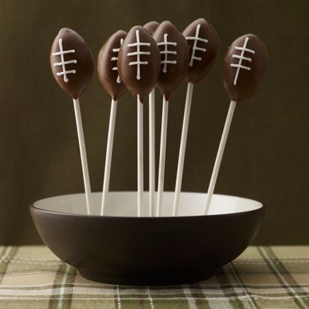 perfect game day dessert: super football cake pops