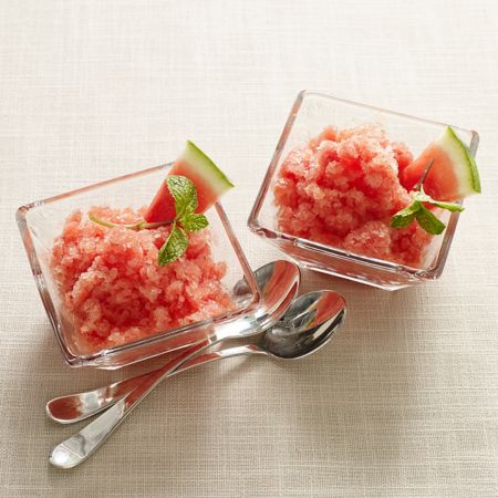 Watermelon-Lime & Ginger Granita Recipe