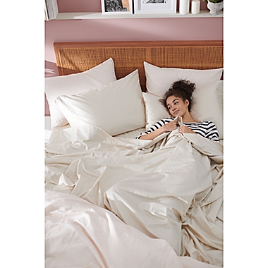 Nestwell&trade; PimaCott&reg; Sateen 500-Thread-Count Twin XL Sheet Set. View a larger version of this product image.