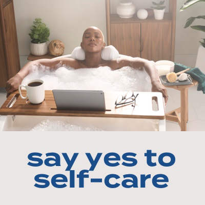 say yes to self-care