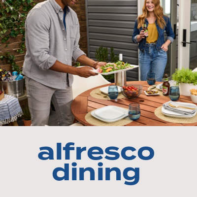 Alfresco dining