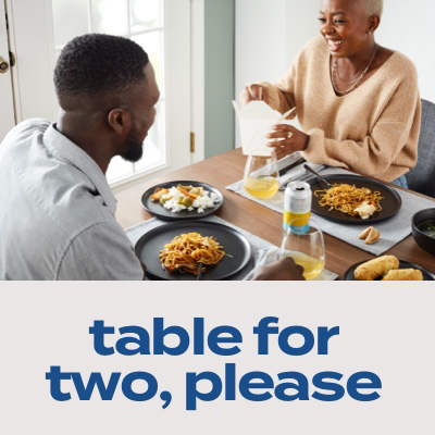 table for  two, please