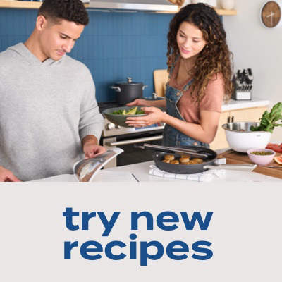 try new recipes