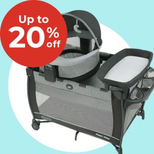 up to 20% off playards