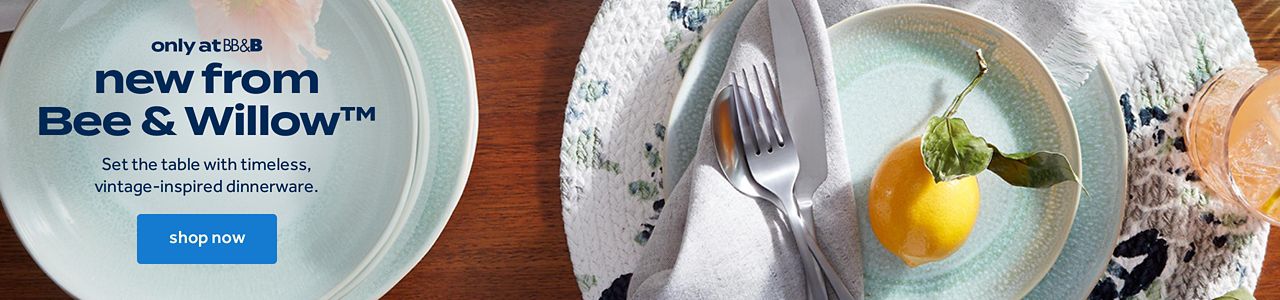 Set the table with timeless, vintage-inspired dinnerware.