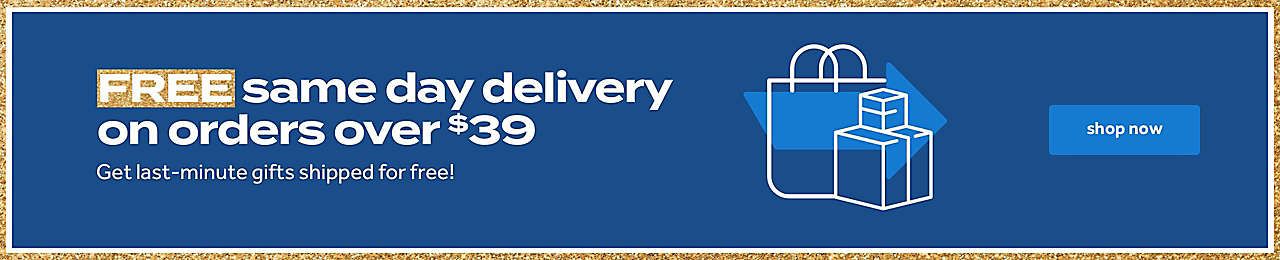 FREE same day delivery