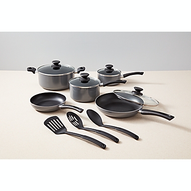 Simply Essential&trade; Nonstick Aluminum 12-Piece Cookware Set. View a larger version of this product image.