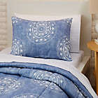 Alternate image 1 for Bukhara 5-Piece Reversible Twin/Twin XL Comforter Set in Chambray