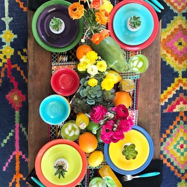 Fiesta&reg; Dinnerware and Serveware Collection. View a larger version of this product image.