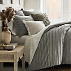 Alternate image 1 for Bee &amp; Willow&trade; Striped Cranston 3-Piece Full/Queen Duvet Cover Set in Grey