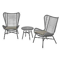 Barrington Wicker Patio Collection, Wicker Outdoor Furniture Bed Bath And Beyond