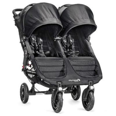 double 3 wheel stroller