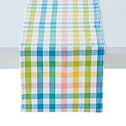 H for Happy™ Easter Gingham Plaid 90-Inch Table Runner in Multicolor