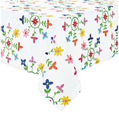 H for Happy&trade; Medallion Floral Oblong Tablecloth