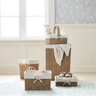 Alternate image 1 for ever &amp; ever&trade; 5-Piece Lined Hamper Storage Set in Natural