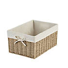Alternate image 2 for ever &amp; ever&trade; 3-Piece Lined Storage Basket Set in Natural