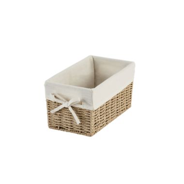 ever &amp; ever&trade; 3-Piece Lined Storage Basket Set in Natural. View a larger version of this product image.