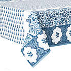 Alternate image 0 for Everhome&trade; Woodblock Paisley 60-Inch x 84-Inch Oblong Tablecloth with Umbrella Hole