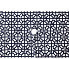 Alternate image 3 for Everhome&trade; Graphic Trellis 70-Inch Round Tablecloth