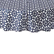 Everhome&trade; Graphic Trellis 70-Inch Round Tablecloth