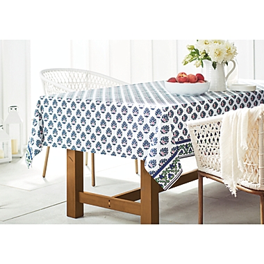Everhome&trade; Scarab Paisley 60-Inch x 84-Inch Oblong Tablecloth. View a larger version of this product image.