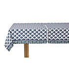 Alternate image 4 for Everhome&trade; Scarab Paisley 60-Inch x 84-Inch Oblong Tablecloth with Umbrella Hole